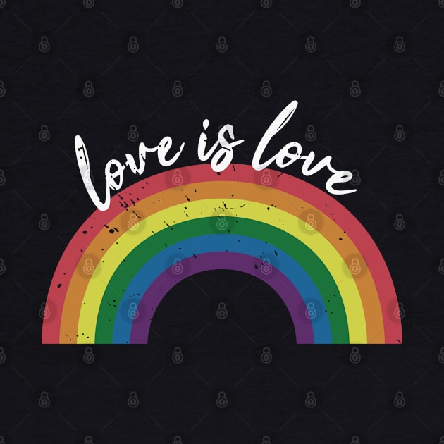 Love is love LGBTQ gay pride by Houseofwinning